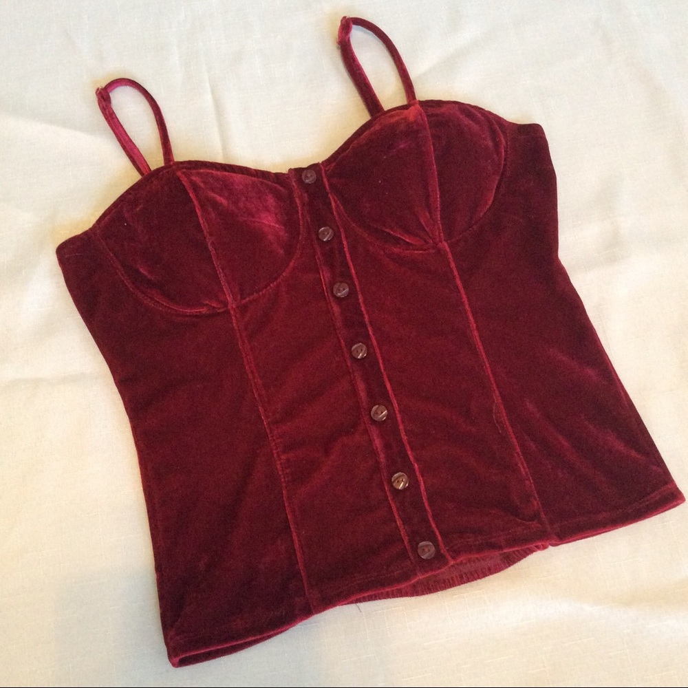 COPY - Soft Velvet-like Corset.